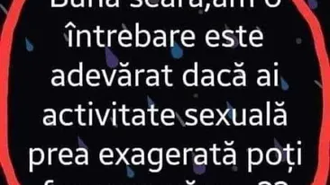 Bancul zilei | „Este adevărat că oamenii care au o activitare amoroasă intensă pot avea cearcăne?”