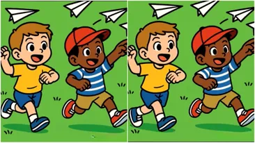 Test de logică | Aceste două imagini par identice, dar nu sunt. Găsiți 3 diferențe în 15 de secunde!