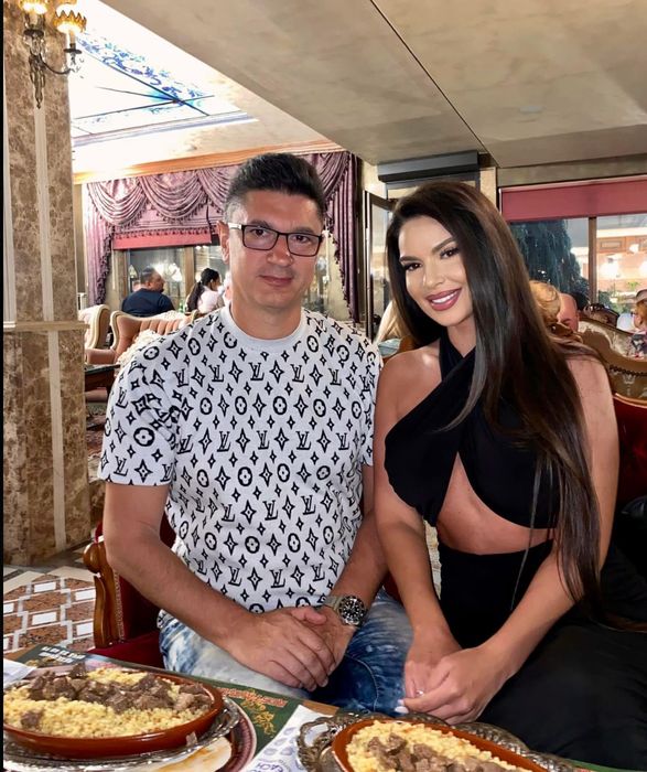Luis Lazarus și Andreaa Loulou/ sursă foto: Instagram
