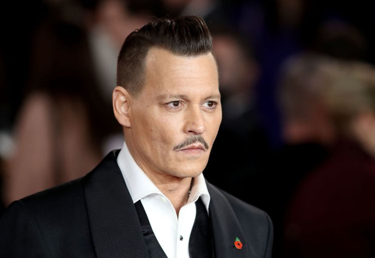 LONDON, ENGLAND - NOVEMBER 02:  Johnny Depp attends the 'Murder On The Orient Express' World Premiere at Royal Albert Hall on November 2, 2017 in London, England.  (Photo by Mike Marsland/Mike Marsland/WireImage)