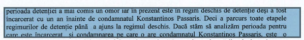 Passaris susține că este torturat în închisoare