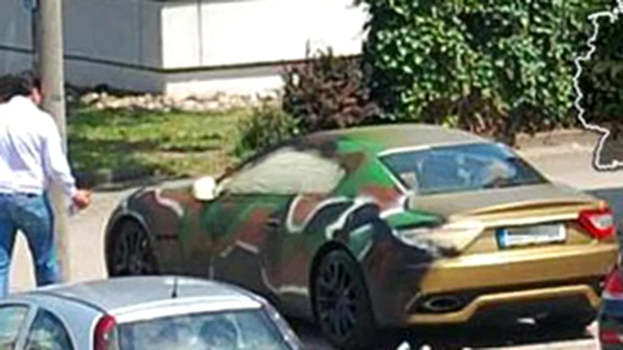 Un neamt a vrut un Maserati kamikaze