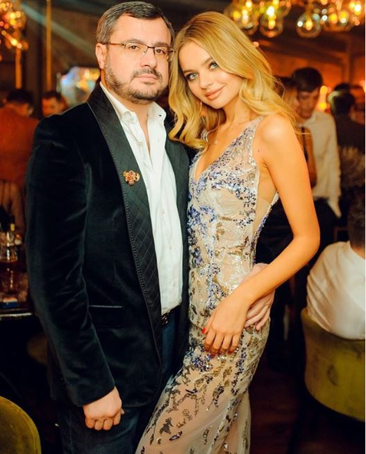 Gabriel Stati, alături de viitoarea soție, Anastasia Fotachi