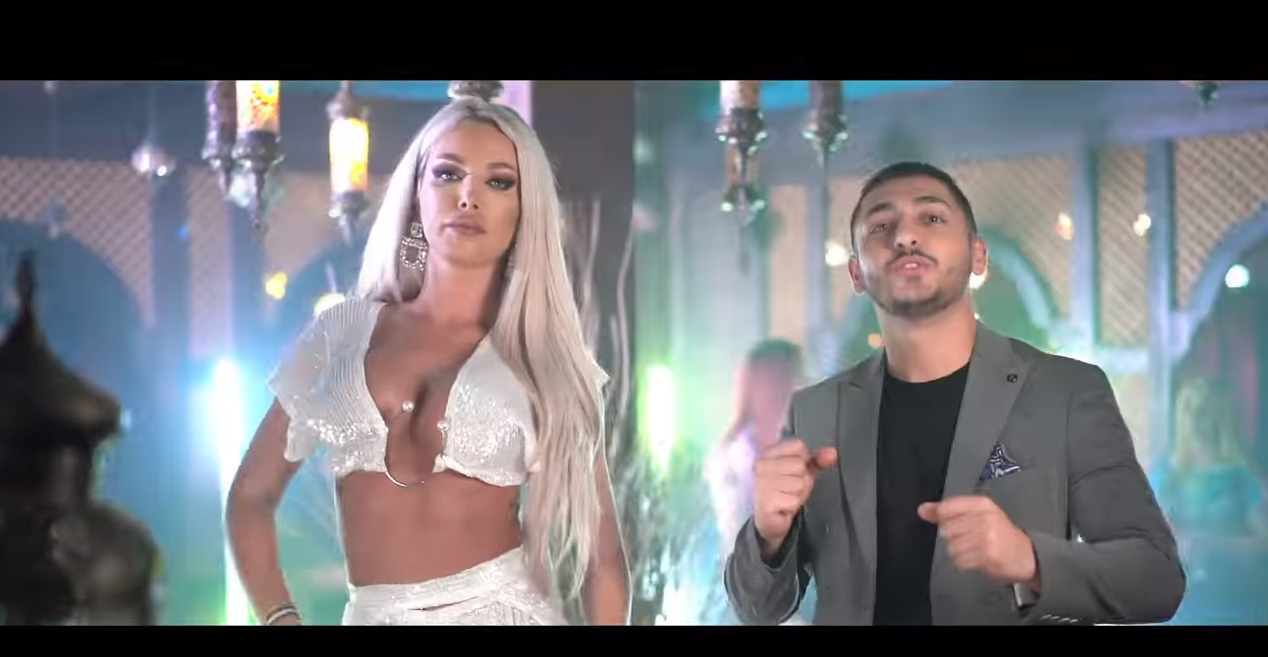 Loredana Chivu, cu totul la vedere în noul videoclip al manelistului Toni