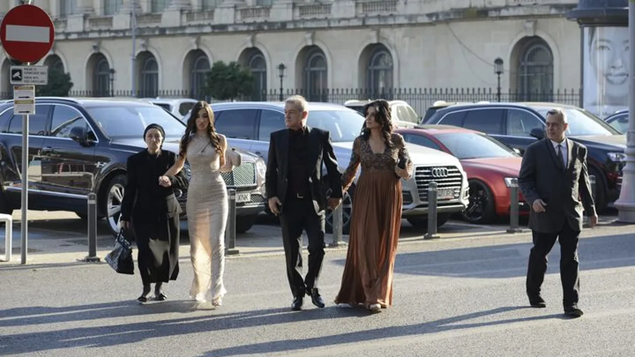 Imagini senzaționale cu Gigi Becali, pe ringul de dans, la cununia fiicei sale