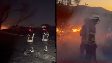 E stare de alertă în Grecia! Un nou incendiu devastator din cauza caniculei