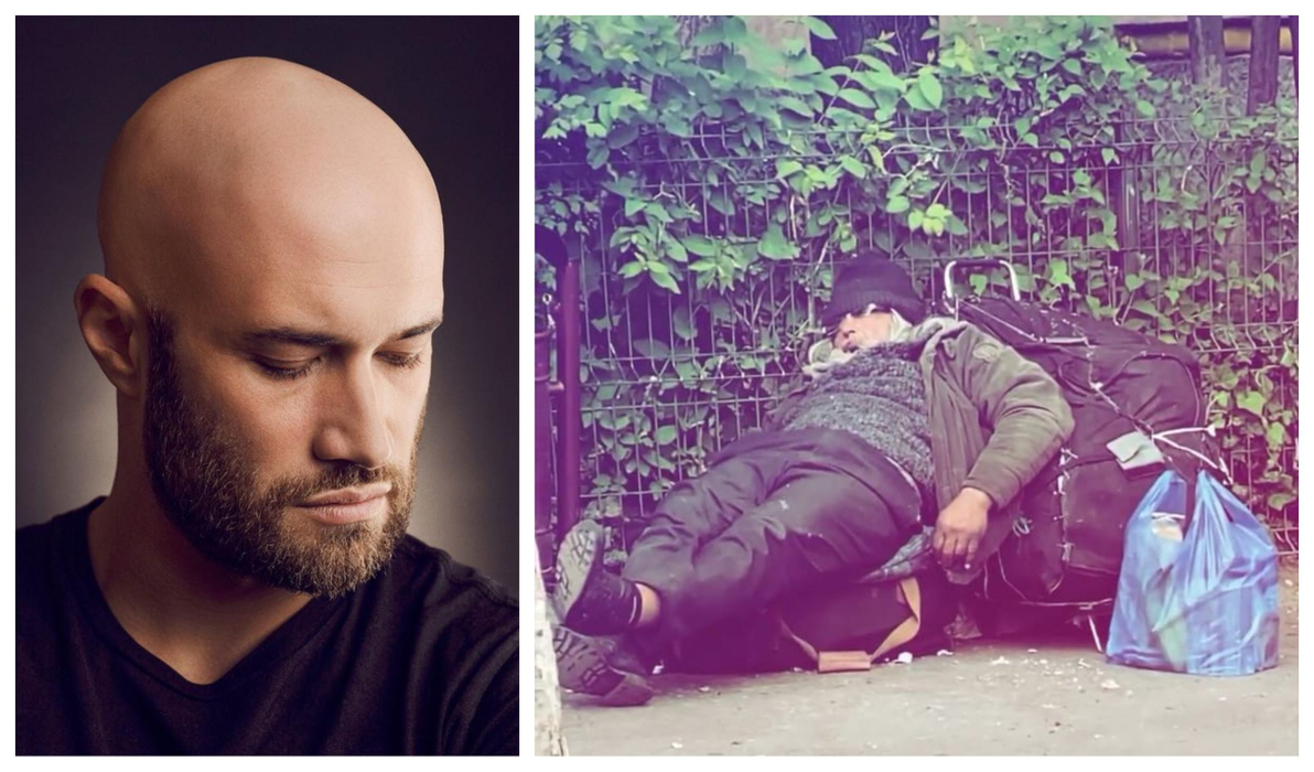 Mihai Bendeac, în lacrimi după ce i-a dat de pomană unui bărbat fără adăpost! A avut un șoc când a aflat identitatea acestuia
