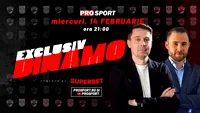 EXCLUSIV DINAMO, miercuri, de la ora 21, invitat Vlad Iacob. Fostul administrator special al SC Dinamo 1948 SA este invitatul zilei în emisiunea dedicată dinamoviștilor