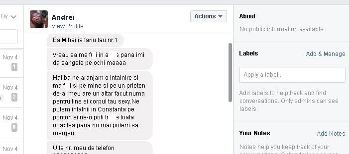 Mihai Trăistariu, propuneri indecente de la bărbaţi! Conversaţie halucinantă între artist şi un mascul: ”Să ne aranjăm o întâlnire să mă f*** şi pe mine şi pe un prieten”