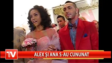 Alex Velea s-a cununat civil cu Ana