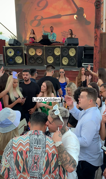 Lino Golden a ”atacat” o blondină în club, la Mamaia