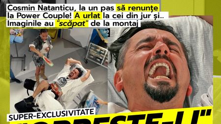 Cosmin Natanticu, la un pas să renunțe la Power Couple! A urlat la cei din jur și... Imaginile au "scăpat" de la montaj. "OPREȘTE-L!"
