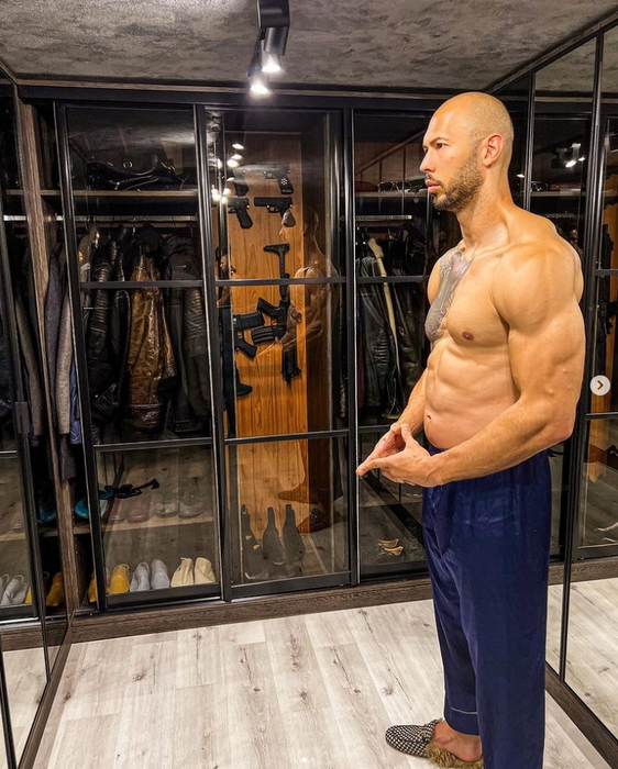 Andrew Tate se temea că cineva vrea să-i facă rău (Sursă: Instagram)