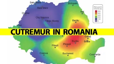 A fost cutremur azi-dimineață, la ora 5:44. Lista orașelor din România afectate