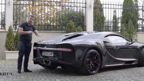 El este românul care conduce un Bugatti Chiron: primul test cu mașina de 3,5 milioane de Euro