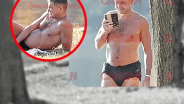 Cristian Boureanu a făcut plajă la bustul gol, direct pe iarbă-n Herăstrău. Deputatul Playboy- „Țărăncuță culcată”, varianta 2025
