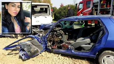 VIDEO / Accident înfiorător în Italia! O româncă a murit sub privirile fiicei de cinci ani, după ce a ajuns cu maşina sub un camion