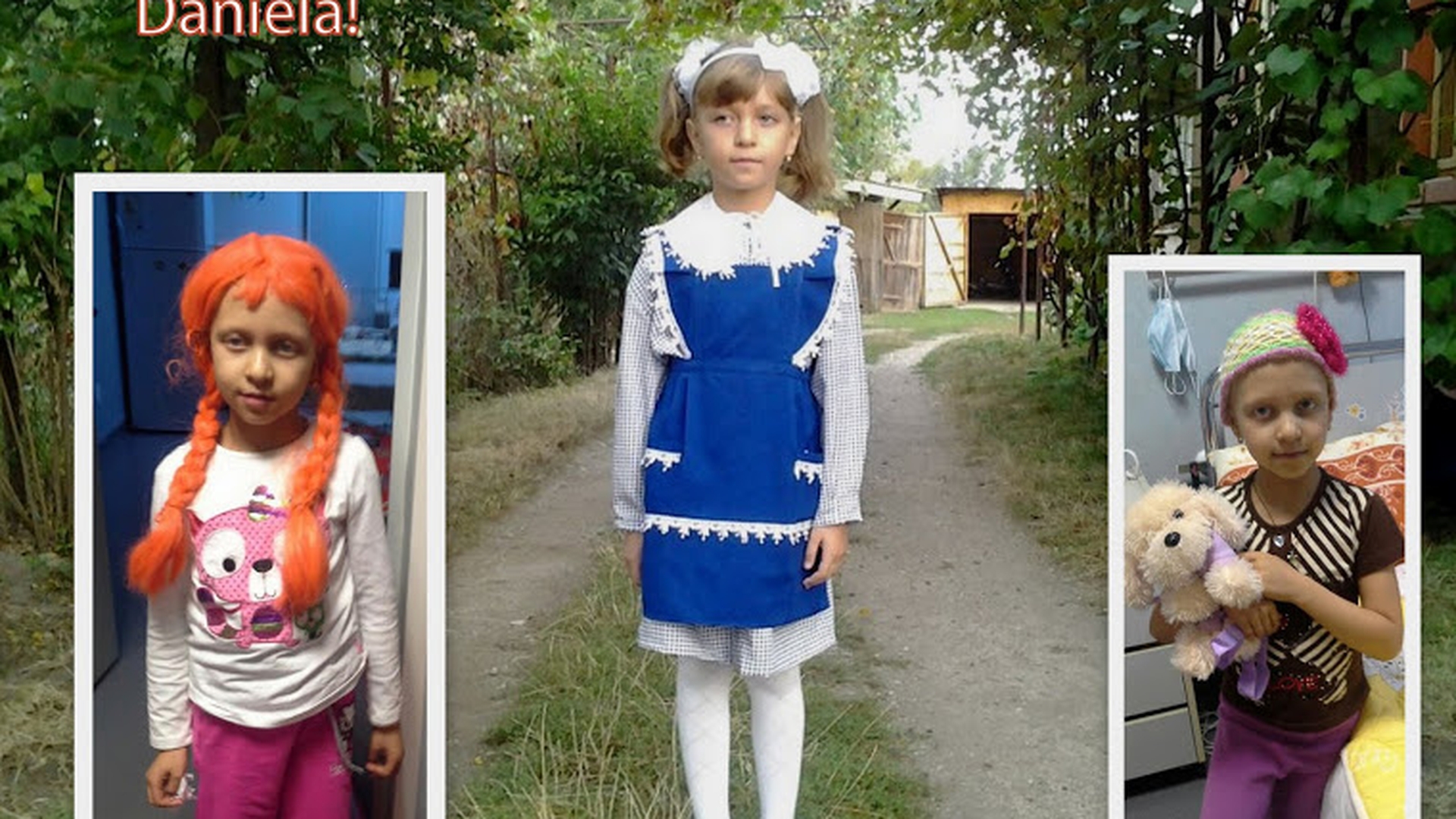 Sa salvam un inger! Micuta Daniela se lupta cu cancerul la numai 7 ani, dar are nevoie de sprijinul tau pentru a invinge!