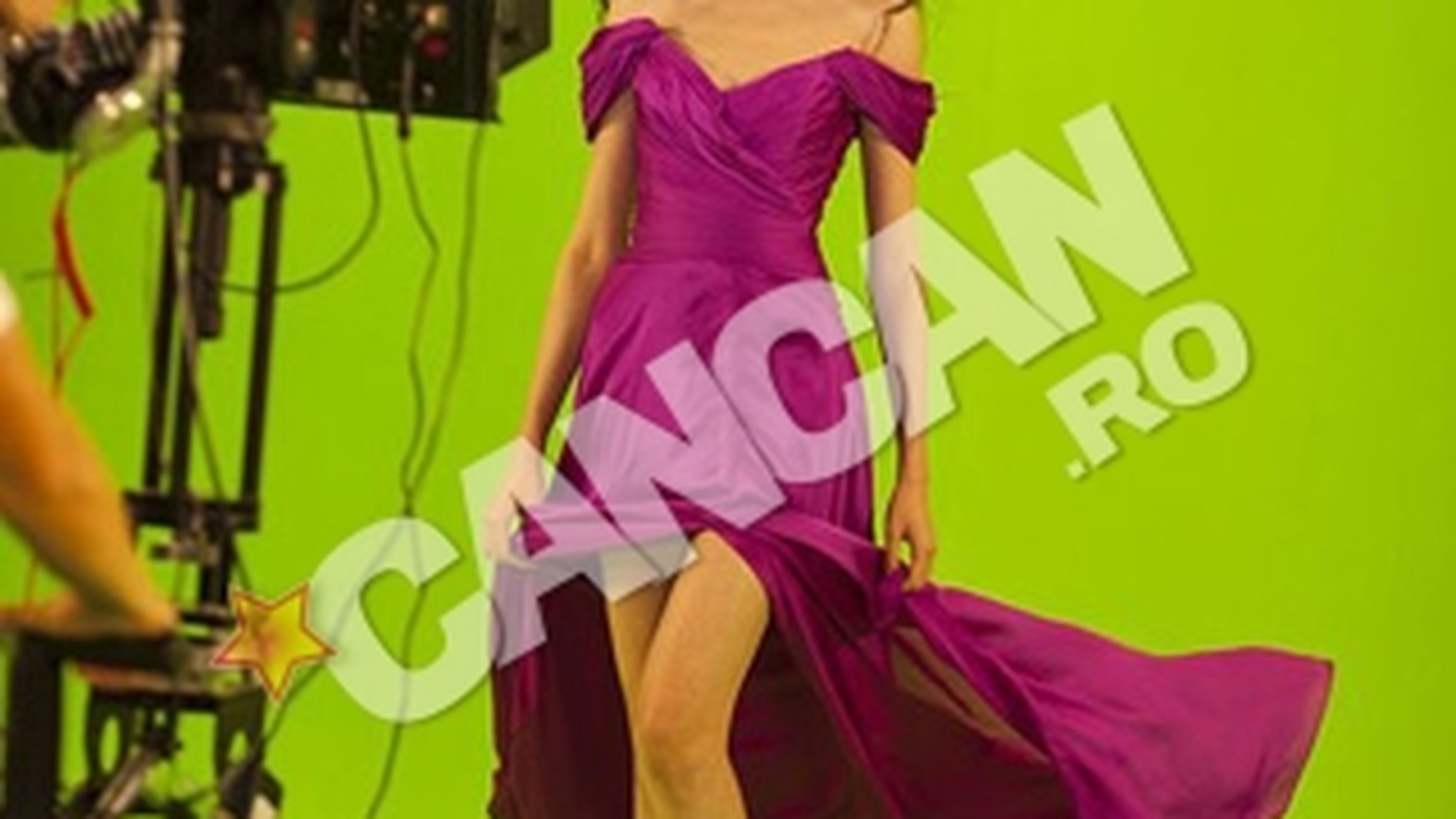 Mr. Pink a pus-o la munca! Monica Gabor a lucrat cu fotograful Angelinei Jolie pentru o reclama de 1.000.000 de dolari
