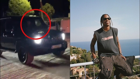 Travis Scott, escortă cu bolizi către Beach, Please! "N-am mai fost niciodată în România" VIDEO