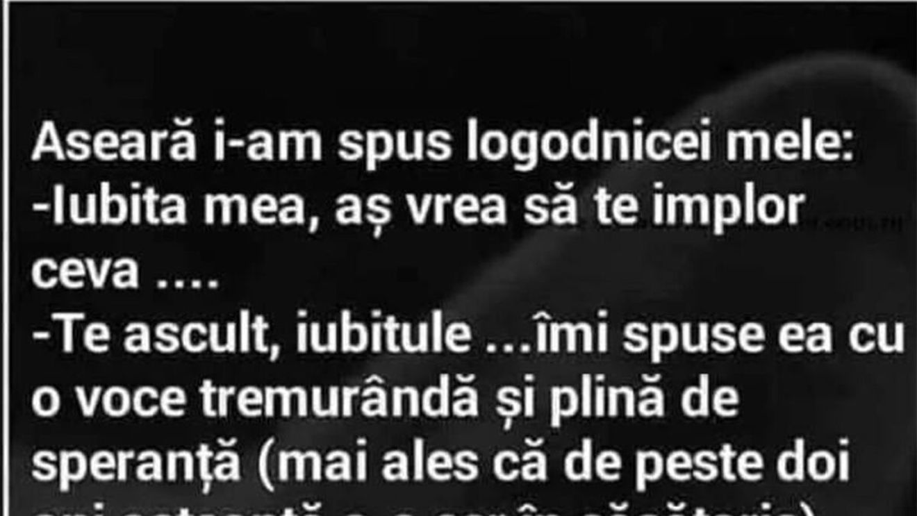 BANCUL ZILEI | Logodnica nerăbdătoare