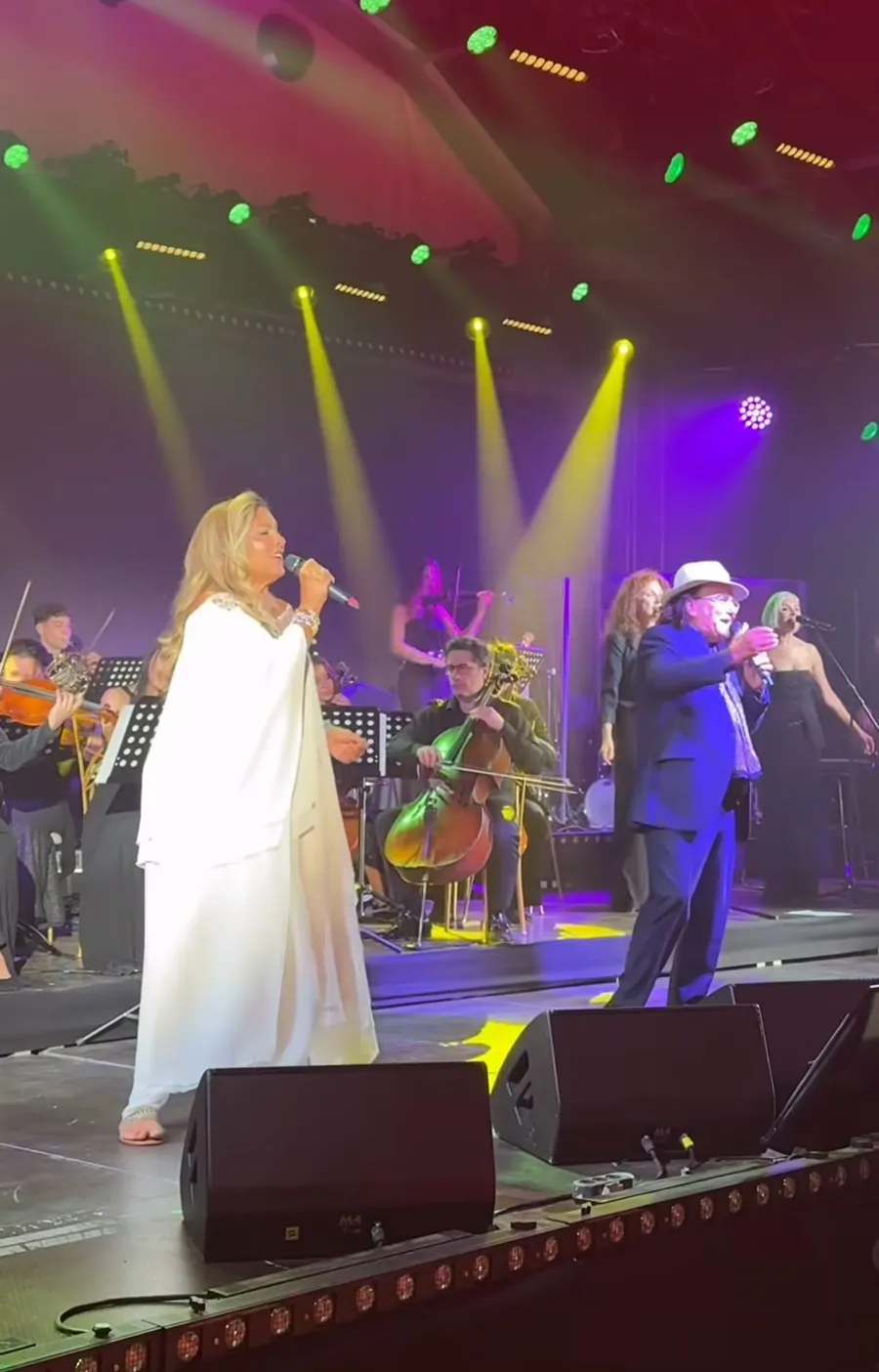 La botez au cântat Al Bano și Romina Power. sursă - social media