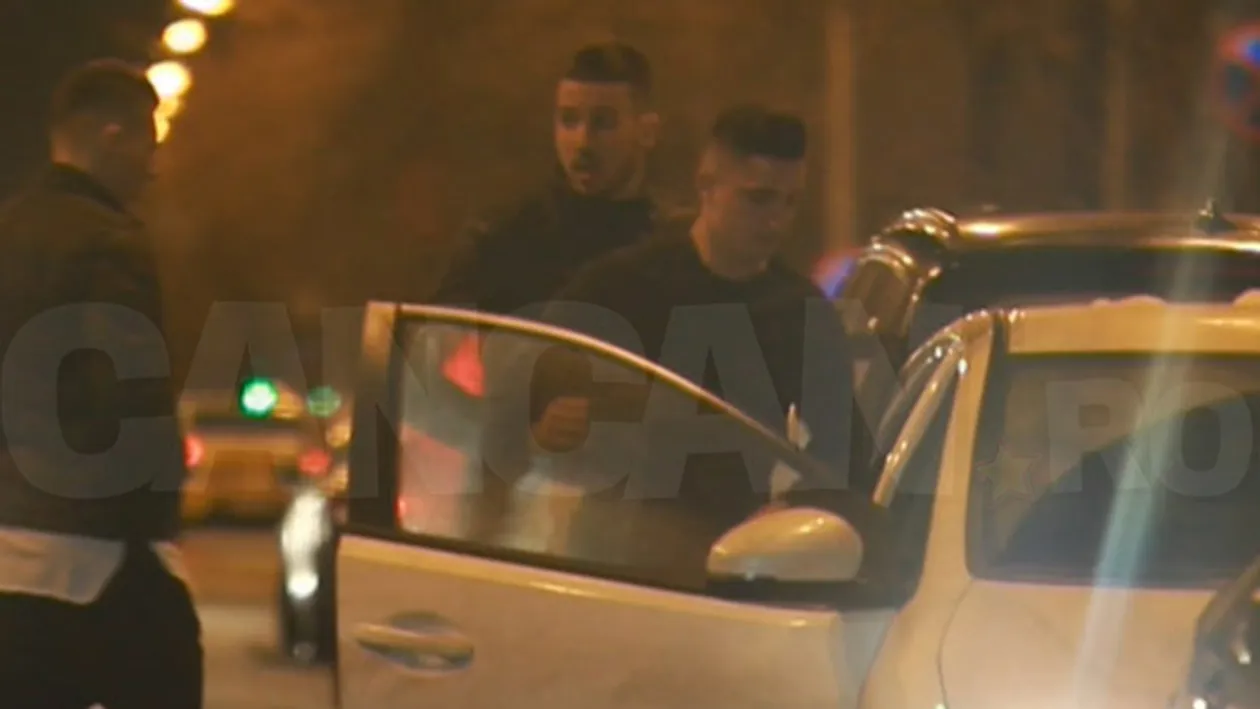 Dinamovistul Steliano Filip a găsit motiv de chef! A ”udat” cu un coleg anunţul că va fi tată!