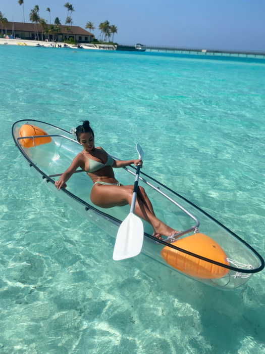 Francisca a și vâslit în Maldive