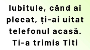 BANCUL ZILEI | Mesaj de la "Titi mecanic"