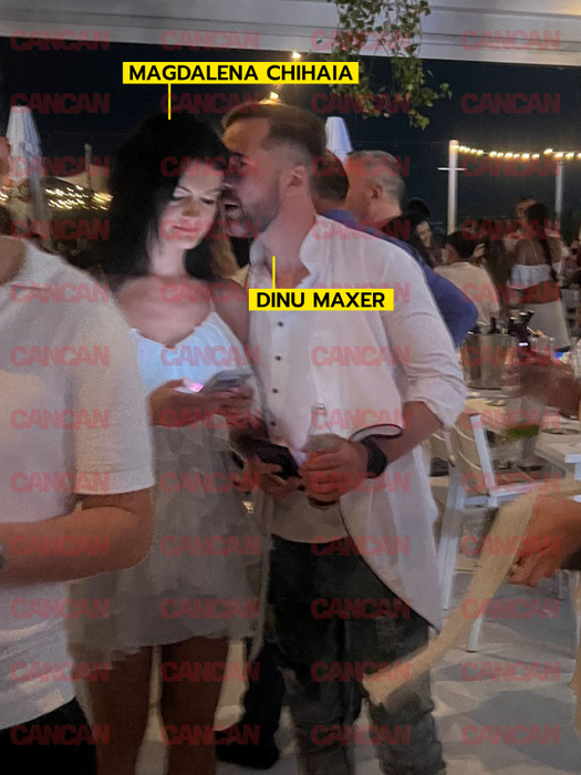 Magdalena Chihaia a fost lângă Dinu Maxer când acesta avea o relație cu "Ada" (Foto: CANCAN.RO)