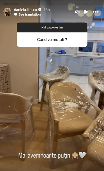 Imagini surprinse în penthouse-ul lui Culiță și al Danielei Iliescu / Instagram