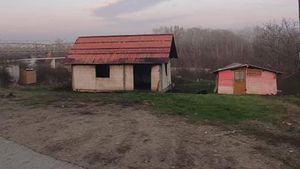 Dramă pentru trei copii orfani de mamă din Balş-Olt. Casa lor a fost distrusă într-un incendiu şi cer ajutor