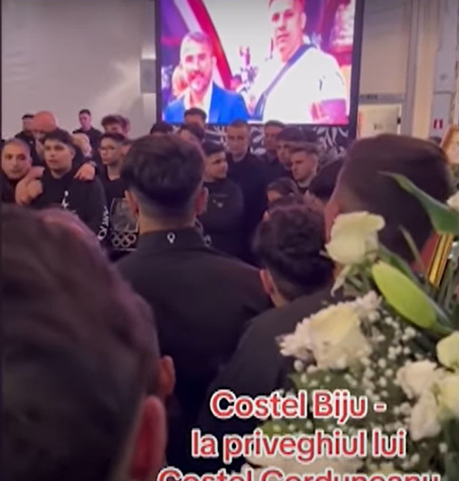 Priveghiul lui Costel Corduneanu /Foto: Captură video