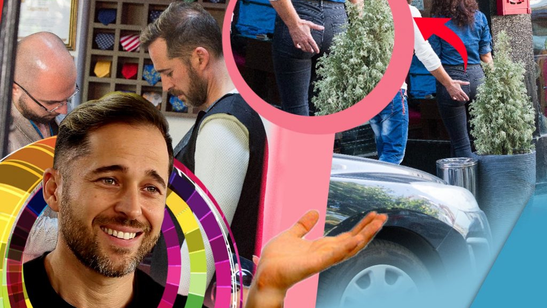 Un cuplu cunoscut din showbiz, fotografiat într-un moment intim pe stradă! I-a pus mâna pe fund și…