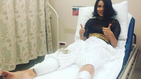 Inna, primele declarații după ce a căzut cu scena: „Începusem să simt tot mai mare durerea!”