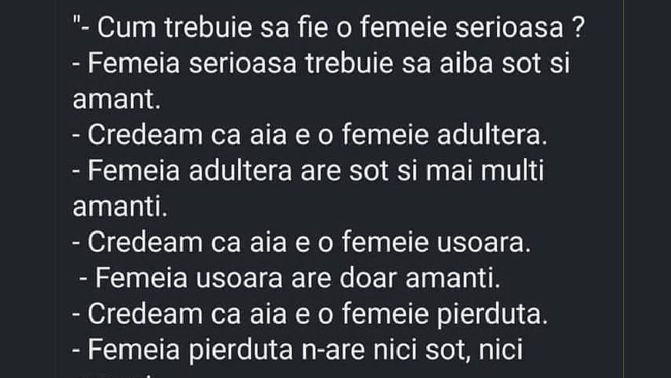 BANCUL ZILEI | De câte tipuri sunt femeile, de fapt