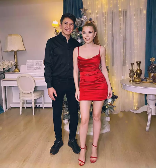 Elena Gheorghe și soțul ei. Sursă foto: Instagram
