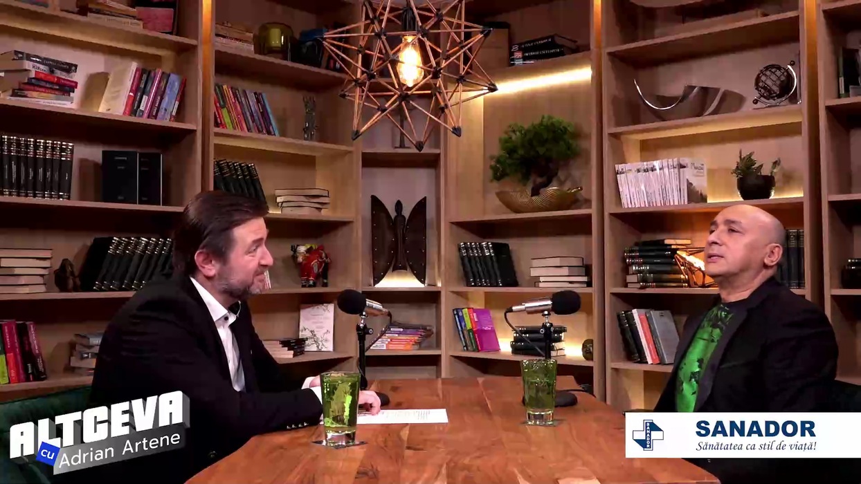 Podcastul poate fi urmărit integral pe canalul de YouTube ”ALTCEVA cu Adrian Artene” / (Sursa: Captură video)