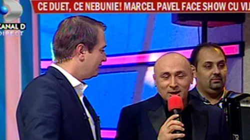 VIDEO Ce duet nebunesc! Marcel Pavel si Vali Vijelie au facut show la Cancan TV!