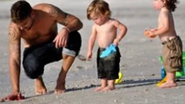 FOTO Uite ce copii frumosi are Ricky Martin!