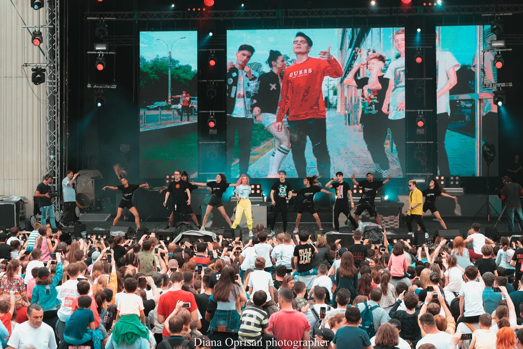 De Ziua Copilului, idolii noii generații, fenomenul 5GANG și invitații lor, au creat o atmosferă exploziva