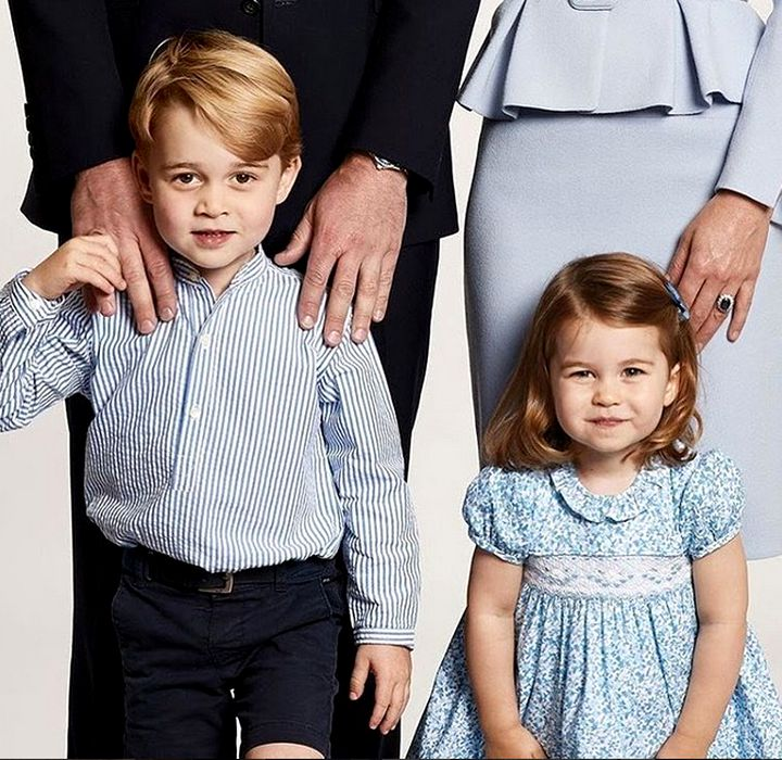 George și Charlotte și-au cunoscut frățiorul