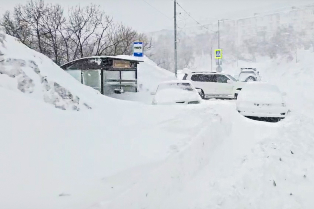Ninsoare extremă în Rusia. Sursa foto: Profimedia