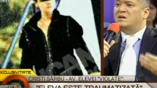 VIDEO Avocatul elevei "violate": "A fost fortata si a vrut sa strige. El i-a pus mana la gura si a tras-o de par"