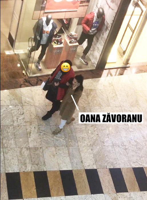 Oana Zăvoranu, la braț prin mall cu un ”Ursuleț” manierat