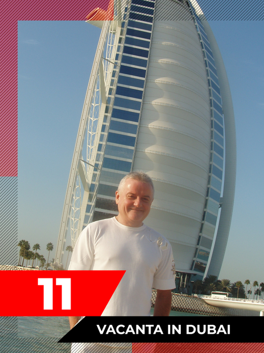 Irinel Columbeanu, fericit în Dubai