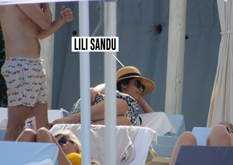 Lili Sandu se relaxează în stațiunea Mamaia
