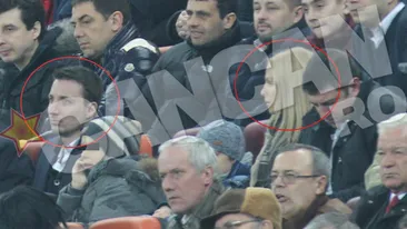 Bogdan Dragomir, fiul sefului LPF, insotit de copii si nevasta la meciul dintre Steaua si Chelsea! Nu te asteptai la acest gest