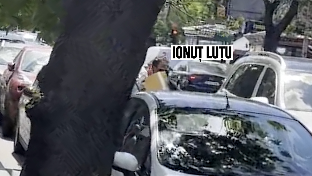 Gigi Becali și Ionuț Luțu se îndreaptă spre Maybach, după ce au rezolvat problema la CEC