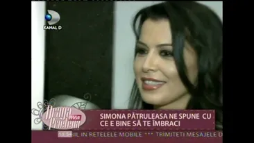 Simona Patruleasa: Nu prea imi place sa vorbesc despre cat de scump sau mai putin scump ma imbrac